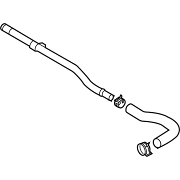 Hyundai 25414-K4000 Hose Assembly-Radiator,UPR