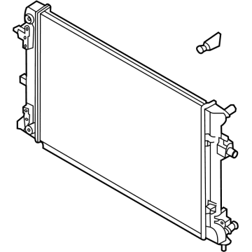 Hyundai Kona Electric Radiator - 25310-K4010