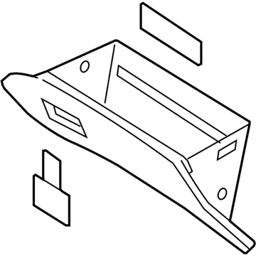 2009 Hyundai Veracruz Glove Box - 84510-3J500-6T