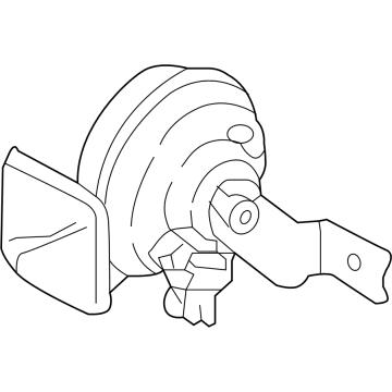 Hyundai 96621-N9000 Horn Assembly-High Pitch