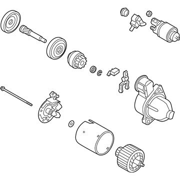 Hyundai Tucson Starter Motor - 36100-2G300