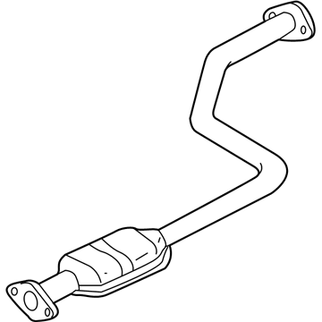 2006 Hyundai Accent Exhaust Pipe - 28650-25010