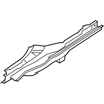 Hyundai 65720-2E210 Member Assembly-Rear Floor Side,RH