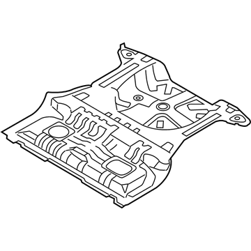 2004 Hyundai Tucson Floor Pan - 65511-2E010