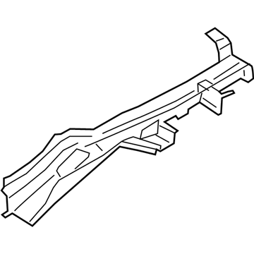 Hyundai 65720-J3000 Member Assembly-Rear Floor Side,RH