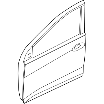 Hyundai 76004-3X000 Panel Assembly-Front Door,RH