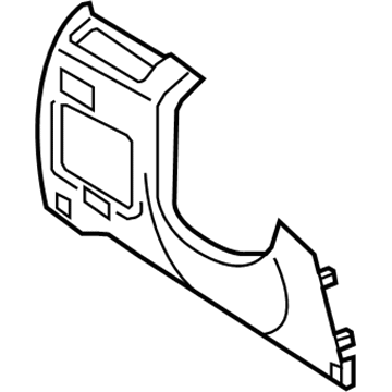 Hyundai 84751-3S000-RY Panel-Crash Pad Side,LH