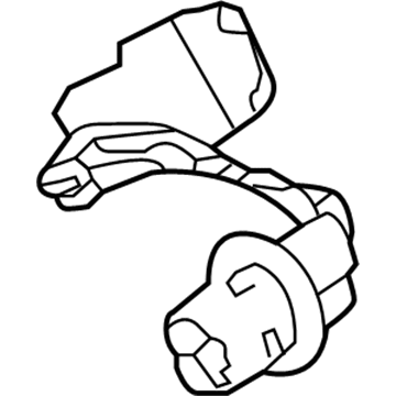 Hyundai 92490-G3000 Lamp Holder And Wiring, Interior, Rear