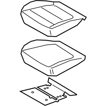 Hyundai 88160-AA050-S8W Covering Assembly-FR CUSH,LH