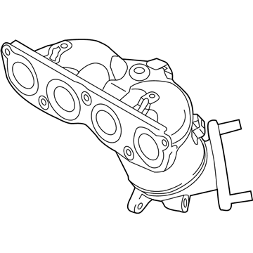 Hyundai 28510-2EBJ0 Exhaust Manifold Catalytic Assembly