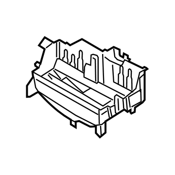 Hyundai 97137-S8000 Case-Heater & EVAPORATOR,LWR