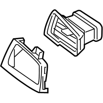 Hyundai 84790-C1AC0-TD3 GARNISH Assembly-C/PAD Ctr,LH