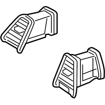 Hyundai 97410-C1AA0-VCA Duct Assembly-Ctr Air Vent,LH