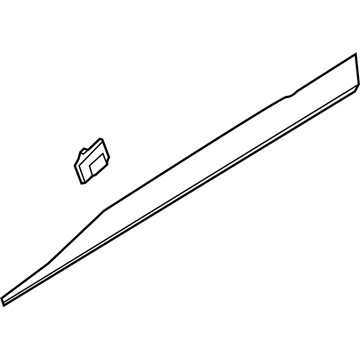 Hyundai 87721-J9NA0 GARNISH Assembly-FRT Dr Side,LH