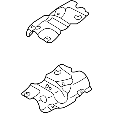 Hyundai 28796-3J000 Protector-Heat Main,RH