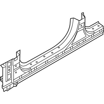 Hyundai 71312-D2D00 Panel-Side Sill Outrer,LH