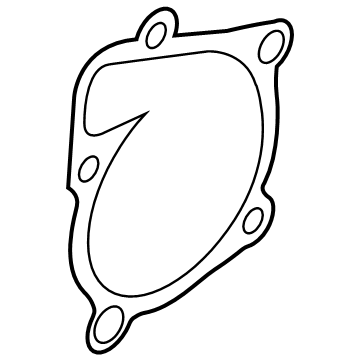 2023 Hyundai Santa Cruz Water Pump Gasket - 25124-2S000