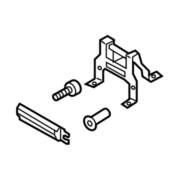 Hyundai 84695-J3100 Bracket Assembly-Console Mounting Rear