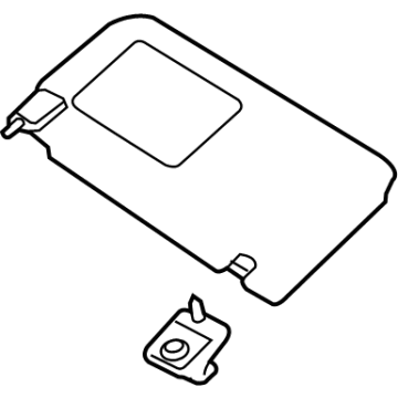 Hyundai 85210-AA620-TVN Sunvisor Assy,Lh