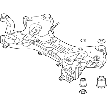 Hyundai Santa Fe Front Cross-Member - 62405-S1650