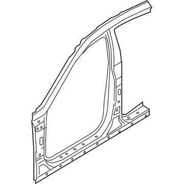 Hyundai 71110-G9A30 Panel Assembly-Pillar Outer,LH