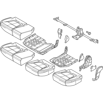 2023 Hyundai Santa Cruz Seat Cushion - 89100-K5020-PUA