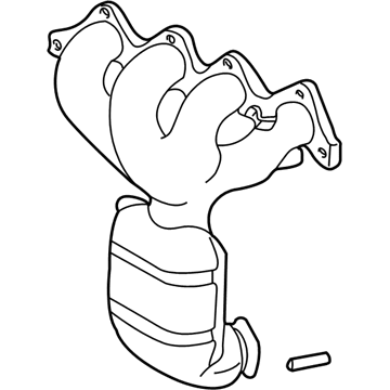 2010 Hyundai Elantra Exhaust Manifold - 28510-23810