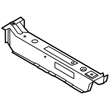 Hyundai 65161-L1000 CROSSMEMBER Assembly-FR Seat,RH