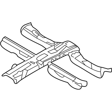 Hyundai 65130-4R000 Reinforcement Assembly-Center Floor