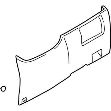 Hyundai 84750-2D001-ZE Panel Assembly-Lower Crash Pad,LH