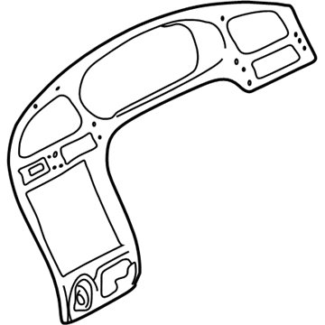 Hyundai 84741-2D000-AX Panel-Instrument Facia