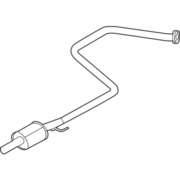 2023 Hyundai Elantra Muffler - 28650-BY700