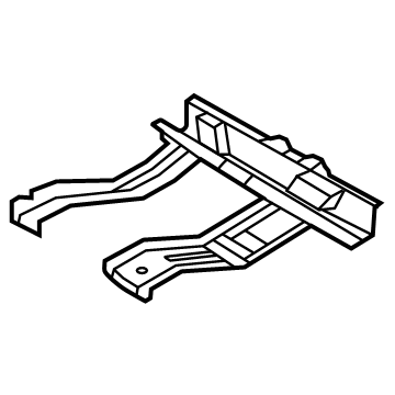 Hyundai 65850-P0400 CROSSMEMBER ASSY-RR FLOOR CTR