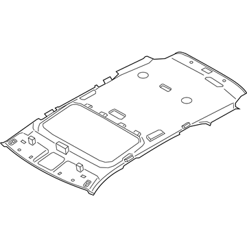 Hyundai 85410-S8150-YJY Headlining Assembly