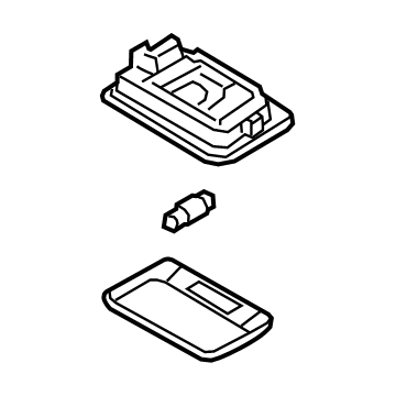 Hyundai 92620-C5100-MMH Lamp Assembly-Luggage Compartment