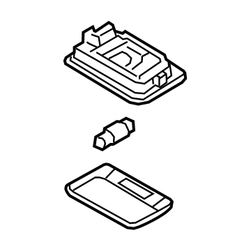 Hyundai 92620-C5000-MMH Lamp Assembly-Luggage Compartment