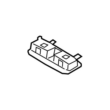 Hyundai 92850-S8000 Room Lamp Assembly