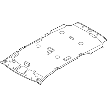 Hyundai 85310-S8140-MMH Headlining Assembly