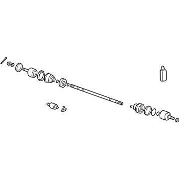 Hyundai Drive Shaft - 49500-26681