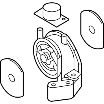 2000 Hyundai XG300 Engine Mount - 21810-39800