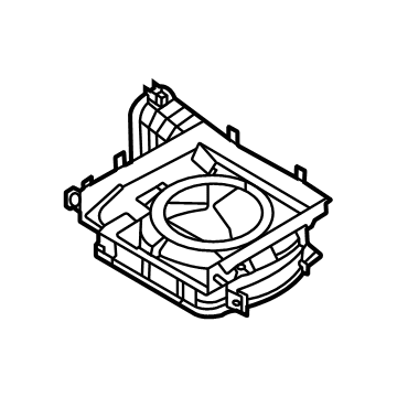 Hyundai 97114-AB000 Case-Blower,UPR