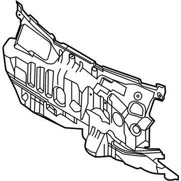 Hyundai 84120-K2100 Pad Assembly-Isolation Dash Panel