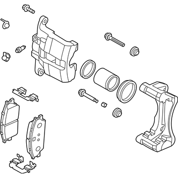 Hyundai 58130-K2000 Brake Assembly-FR,RH