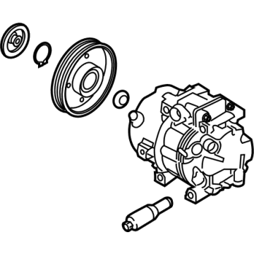 2021 Hyundai Santa Fe A/C Compressor - 97701-P2500