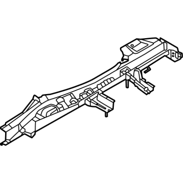 Hyundai 65710-P0000 Member Assembly-Rear Floor Side,LH