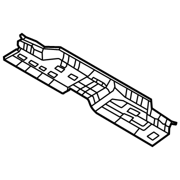 Hyundai 65521-P0000 Ext Assembly-RR Floor,FR