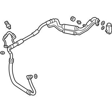 Hyundai 97775-F2450 Tube Assembly-Suction & Liquid