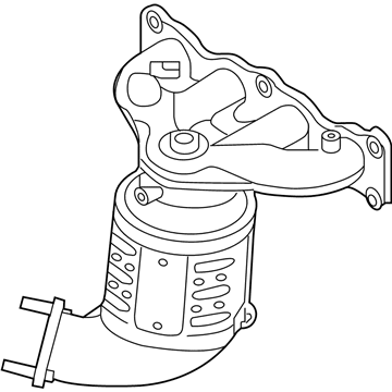 Hyundai Santa Fe Exhaust Manifold - 28510-2GBB0