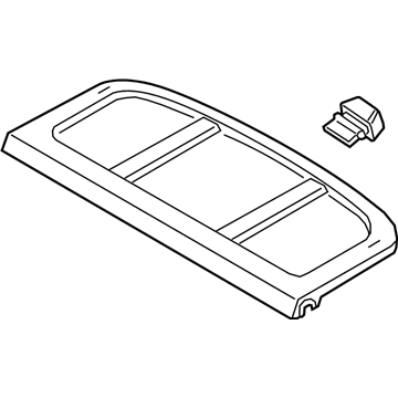 Hyundai 85910-J3000-NNB Trim Assembly-Covering Shelf