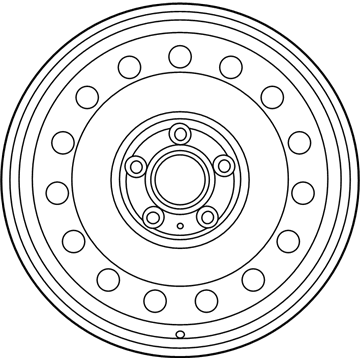 2023 Hyundai Kona Spare Wheel - 52910-A4910